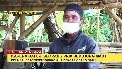 Hanya karena Kesal Dengar Orang Batuk, Kakek di Jember Bunuh Tetangganya