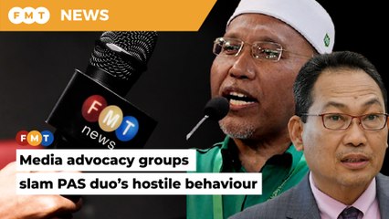 PAS duo turn confrontational with reporter over ban on gaming outlets in Kedah