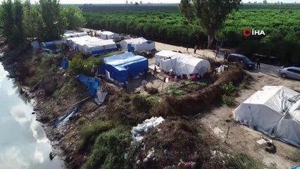 Küçükken çadırda yaşadı, şimdi kendisini çadırda yaşayan çocuklara adadı