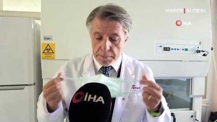 Prof. Dr. Mustafa Tayar, iki saatten fazla kullanılan maskeleri laboratuvarda inceledi gördüklerine inanamadı