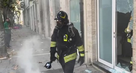 Pescara - Incendio nella cucina di un ristorante del centro (15.11.21)