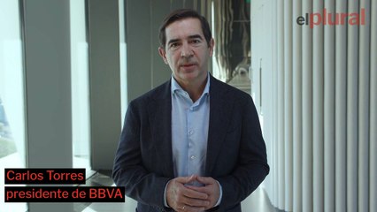 El presidente de BBVA, Carlos Torres, valora la opa de BBVA sobre el 50,15% restante de su filial en Turquía