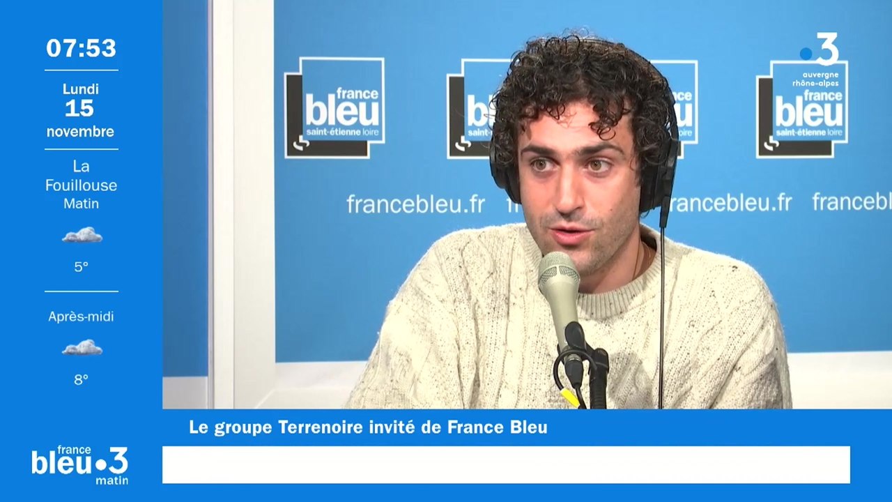 Le groupe Terrenoire, invité exceptionnel de France Bleu Saint-Etienne Loire