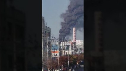 인천 에너지 업체에서 불..."배기가스 정화시설에서 발생" / YTN