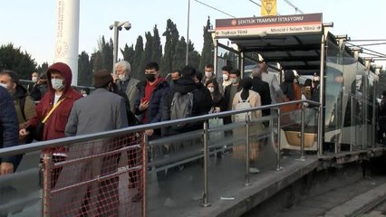 TRAMVAY HATTINDA '16 DAKİKA BEKLETEN ÇALIŞMA' YOĞUNLUĞA NEDEN OLDU