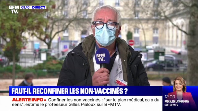 Je pourrais écrire un livre : le Pr Pialoux évoque les motifs des non-vaccinés qui sont hospitalisés