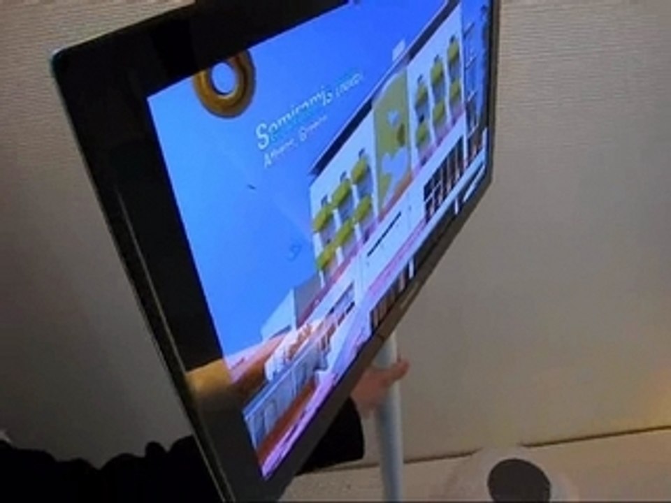 CeBIT Samsung OLED 31''