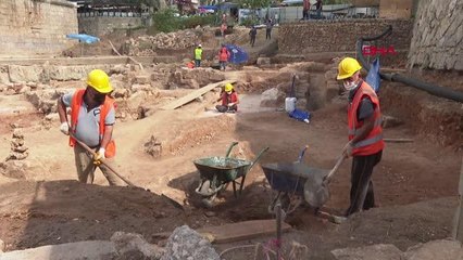 HIDIRLIK KULESİ'NDE KALORİFER SİSTEMİ GÜN YÜZÜNE ÇIKTI