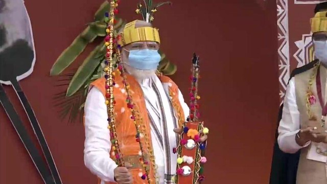 PM Narendra Modi reached Bhopal, attended Tribal Pride Day