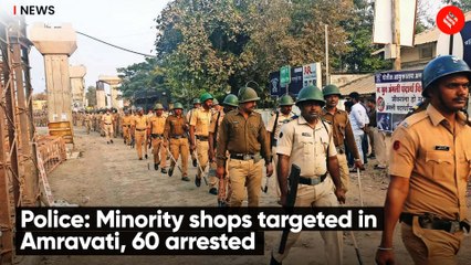 Police: Minority shops targeted in Amravati, 60 arrested