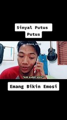 Video lucu Sinyal putus putus