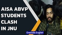 ABVP, AISA students clash in JNU, several injured being treated at AIIMS | Oneindia News