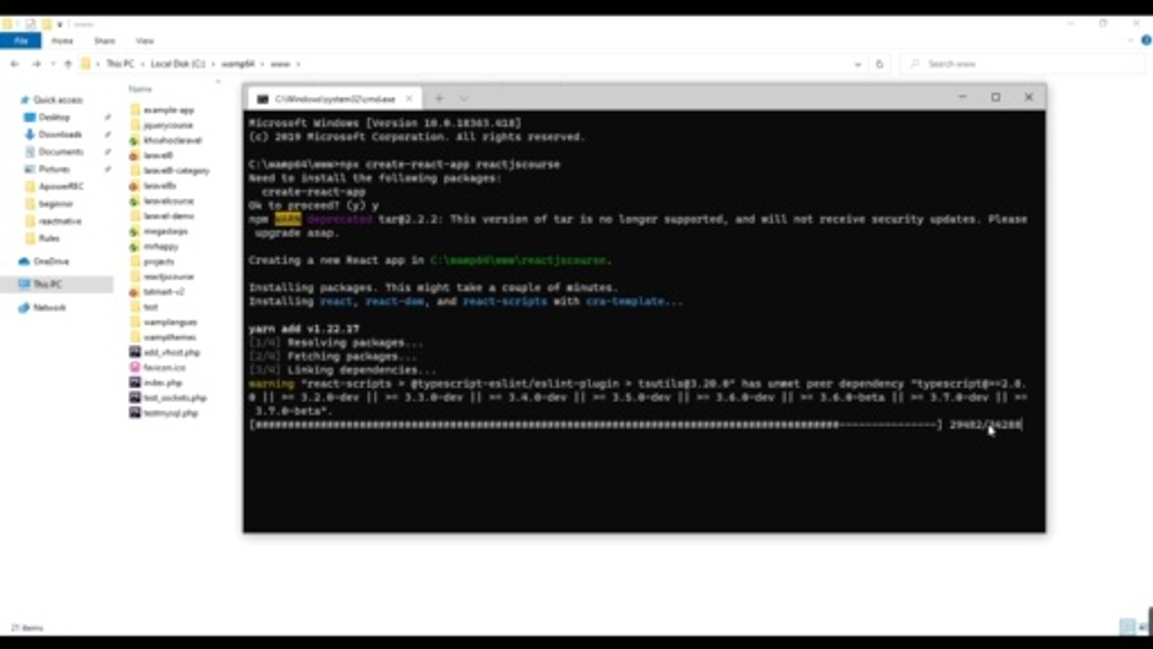 Install ReactJS