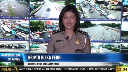 Live Pantauan Arus Lalu Lintas NTMC Siang (15/11/2021)