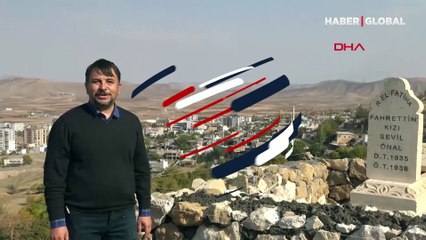 Batman Gercüş'te tepedeki küçük mezarın yürek burkan hikayesi