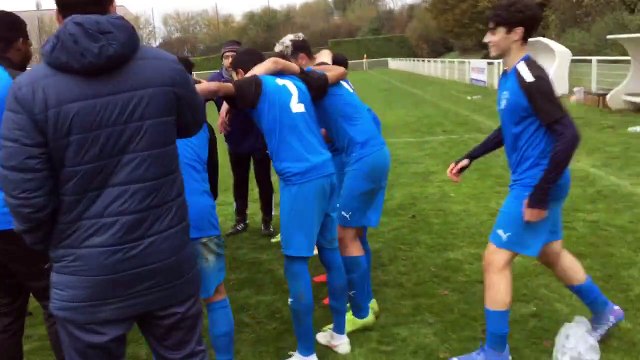 U16 R1 VICTOIRE 5-2 à NEUVILLE EN FERRAIN