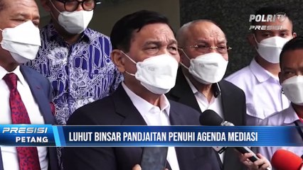 Menko Marves Hadiri Mediasi Kasus ITE di Polda Metro Jaya