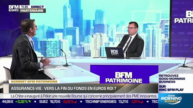 Sommet BFM Patrimoine : Quelles solutions de diversification pour l'assurance-vie ? - 15/11