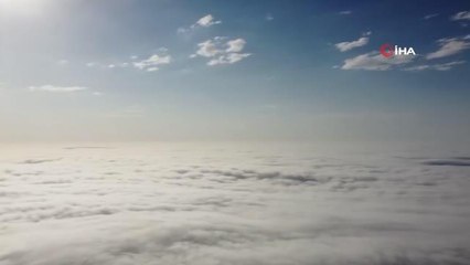 Son dakika haberleri | Artvin'de sis görsel şölen oluşturdu