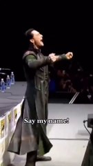 Loki say my name funny scene ।।। loki in conference funny video