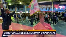 As escolas de samba de São Paulo voltaram às quadras para ensaiar para o carnaval de 2022. O Felipe Bambace foi lá conferir como estão os preparativos para essa grande festa.