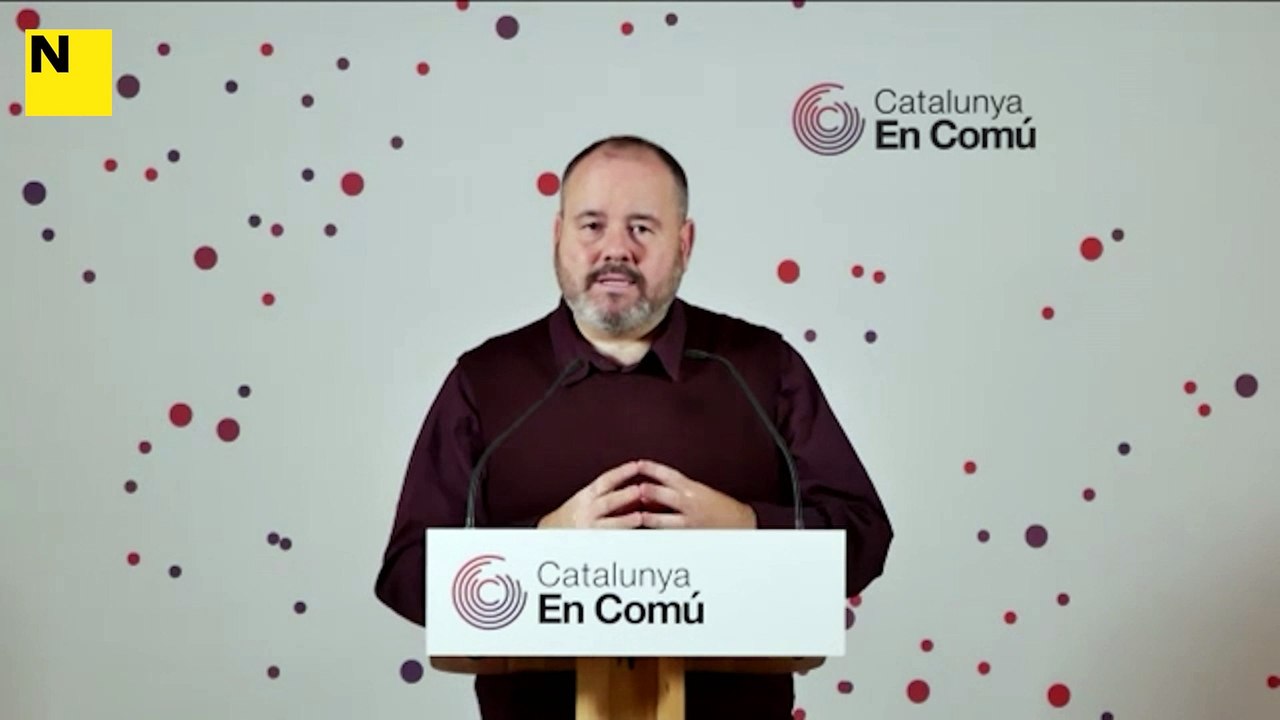 Els comuns amenacen Aragonès amb una esmena a la totalitat als pressupostos