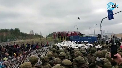 El vídeo de Polonia que Vox pone como ejemplo para defender las fronteras "frente a la invasión migratoria"