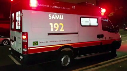 Jovem de 19 anos passa mal e equipe de socorro é acionada na Rua Barão do Cerro Azul
