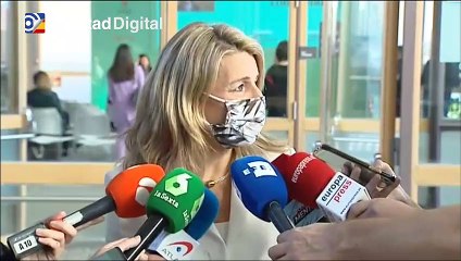 Yolanda Díaz señala que el acto con Colau, García, y Oltra: "no se trata de lanzar ningún proyecto político"
