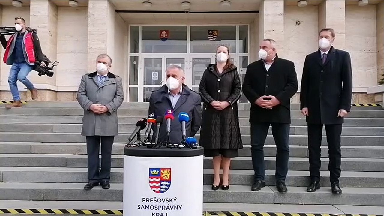 ZÁZNAM: MZ SR: Situácia v nemocniciach v Prešovskom kraji je kritická