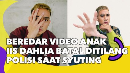 Beredar Video Anak Iis Dahlia Batal Ditilang Polisi saat Syuting