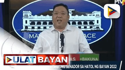 Atty. Harry Roque, tatakbong senador sa Hatol ng Bayan 2022