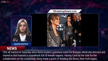 Halle Berry stirs up the Queen Of Hip Hop debate after crowning Cardi B at Bruised premiere... - 1br