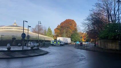 Police attend incident at Queen Margaret Drive in Glasgow