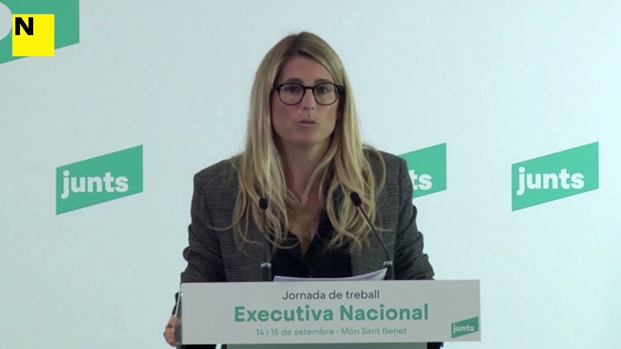 Junts emplaça Aragonès a actuar per preservar l'acord de govern amb Junts i CUP