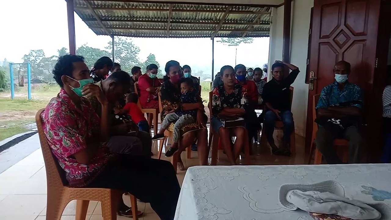 Rapat koordinasi Persiapan Natal dan Tahun Baru di Stasi St Yoseph Freindemetz, Kota Sorong, Papua Barat