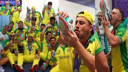 Drink From Shoe మందేస్తూ చిందేయరా... AUS Cricketers షూలో డ్రింక్ తాగడం ఏంట్రా? || Oneindia Telugu