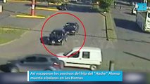 Así escaparon los asesinos del hijo del Hache Alonso