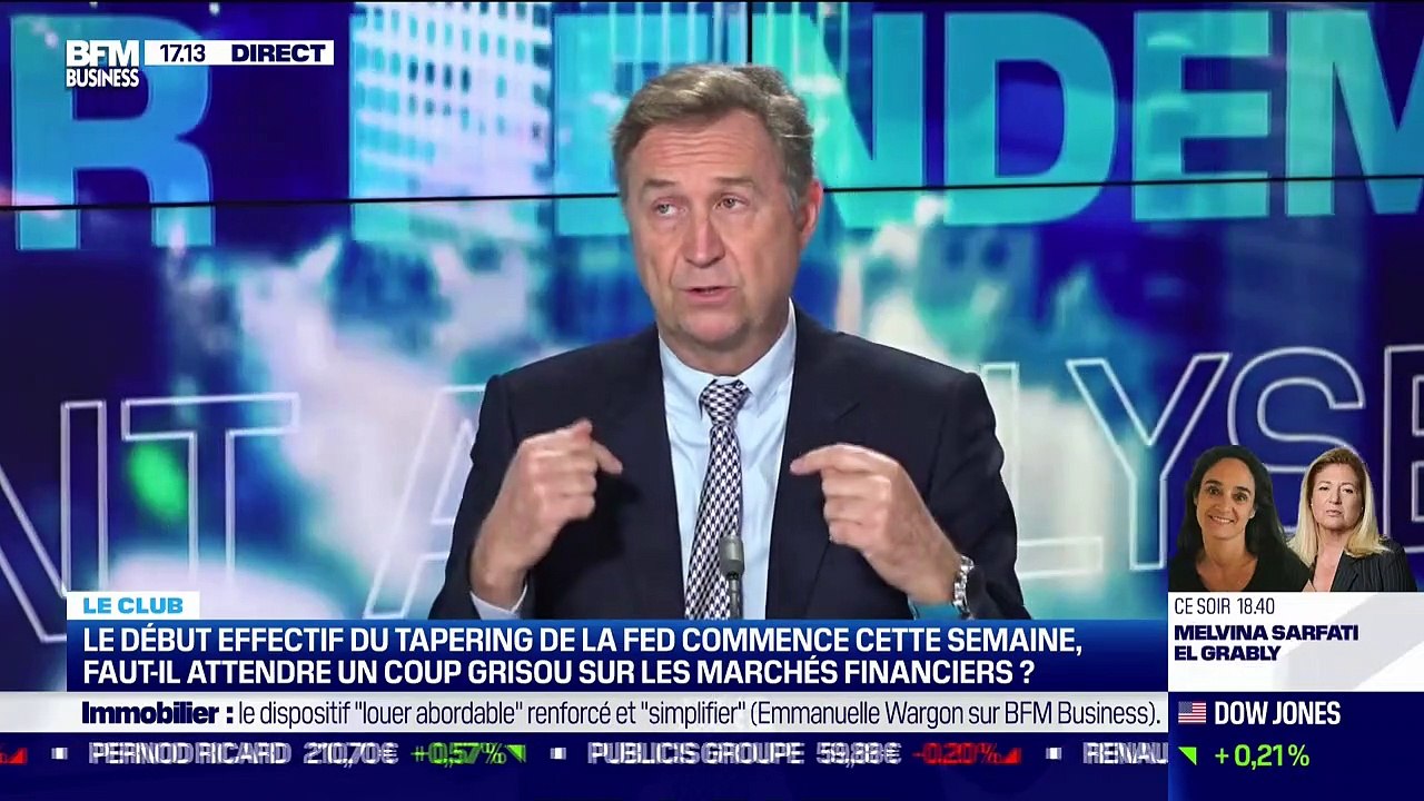 Le début effectif du tapering de la Fed commence cette semaie, faut-il attendre un coup de grisou sur les marchés financiers ? - 15/11