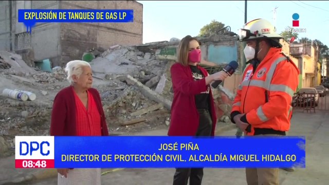 Explosión de tanques de Gas LP ocasionó el desplome de una vivienda