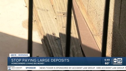 Homeowners losing big money by making big deposits
