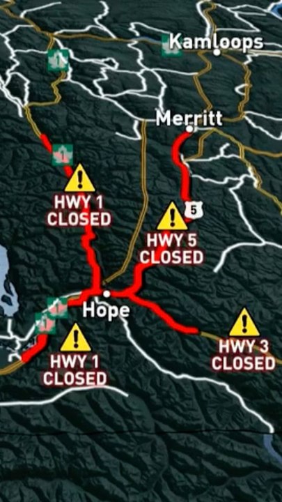 Extreme Rainfall Triggers Flooding, Mudslides, Evacuations In B.C.