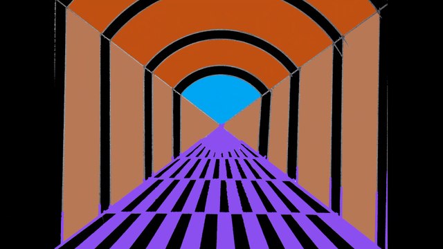 3d wall painting design | sketching at paper | Tunnel Design.