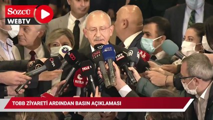 Tải video: Kemal Kılıçdaroğlu, TOBB Başkanı Rifat Hisarcıklıoğlu'nu ziyaretinin ardından basın açıklaması yaptı