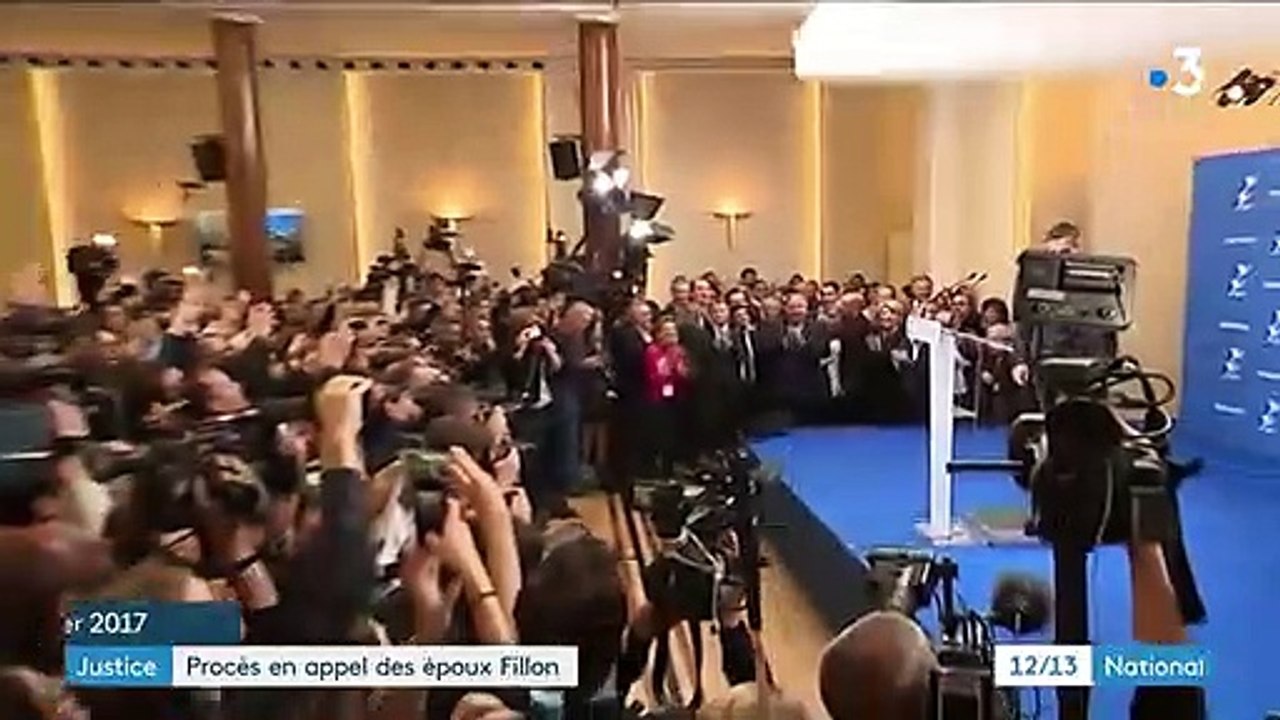 Justice les époux Fillon jugés en appel dans l'affaire des soupçons d