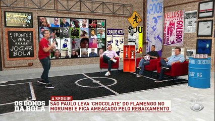 Télécharger la video: O Craque Neto desceu a lenha pra cima do São Paulo hein? Segundo o apresentador, 4 a 0 para o Flamengo ficou barato! Concordam?#OsDonosDaBola #SãoPaulo #Flamengo