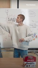 On réagit à la publicité de Tim Hortons avec Justin Bieber en Français