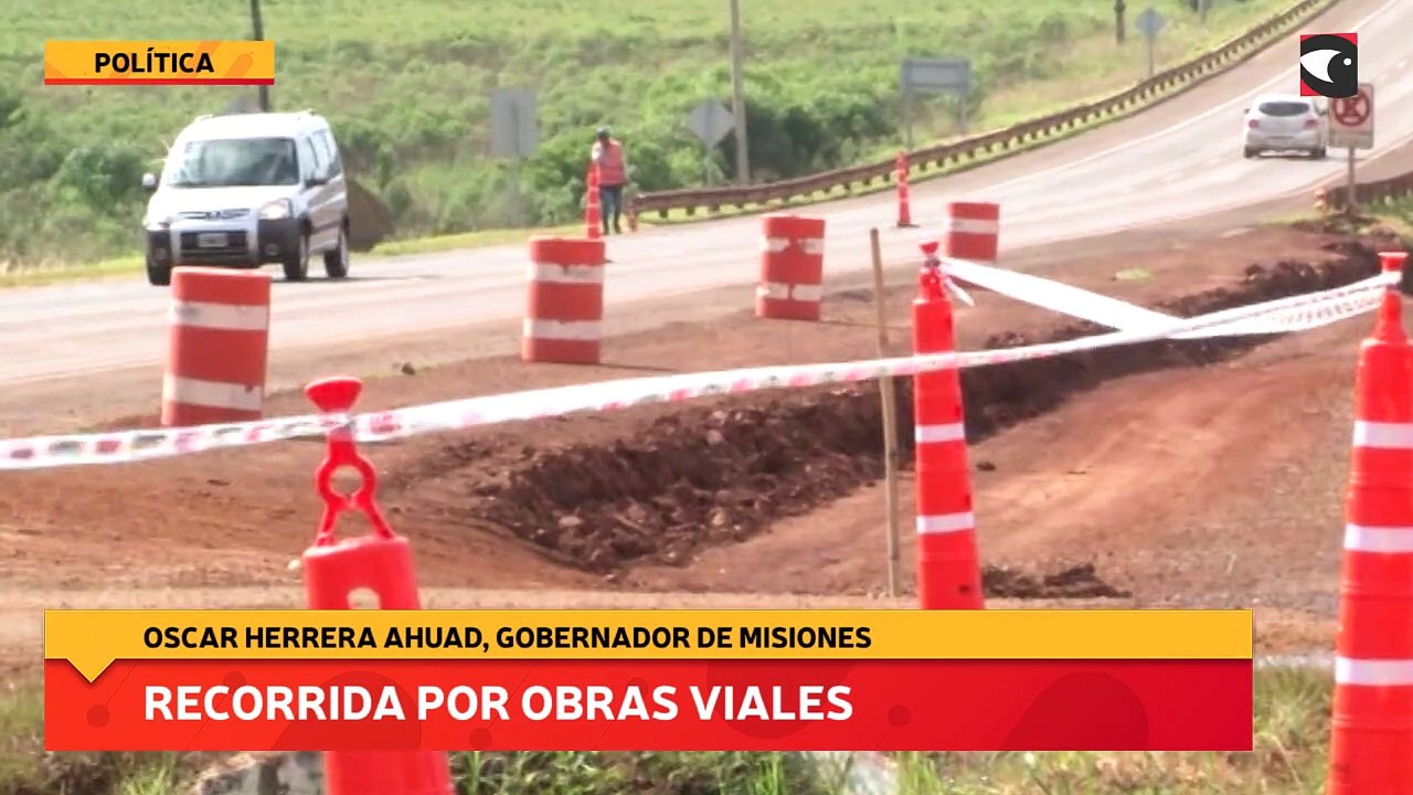 Recorrida por obras viales