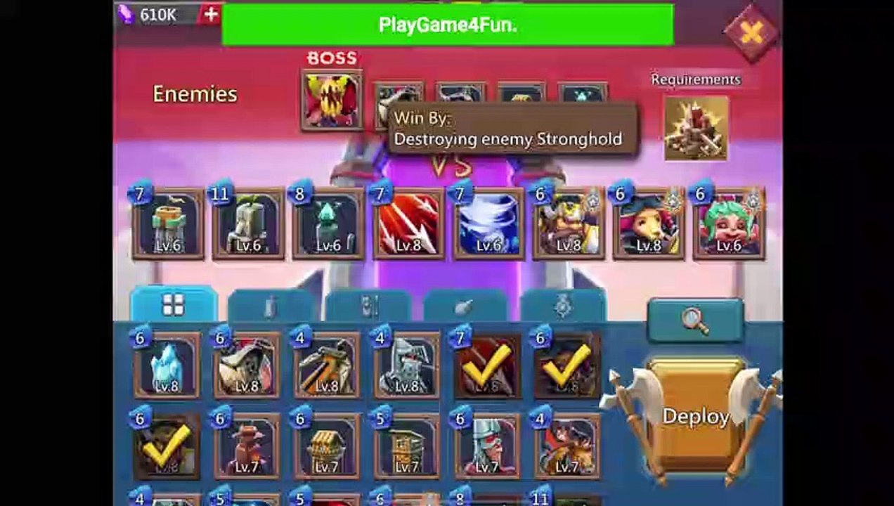 Lords Mobile - Vergeway - Chapter 6 Stage 9