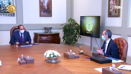 الرئيس السيسي يجتمع برئيس مجلس الوزراء ووزير الاتصالات وتكنولوجيا المعلومات